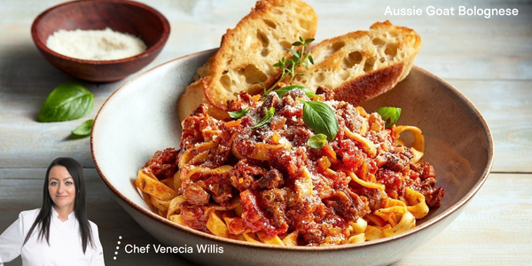 Goat bolognese