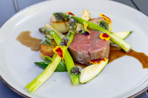 Truffled Aussie Lamb Saddle Roulade