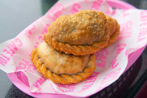 Goat Birria Empanada