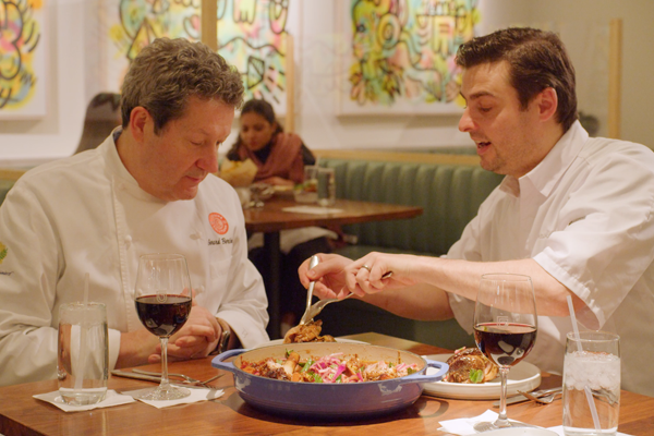 Chef David Deschaies and Olivier