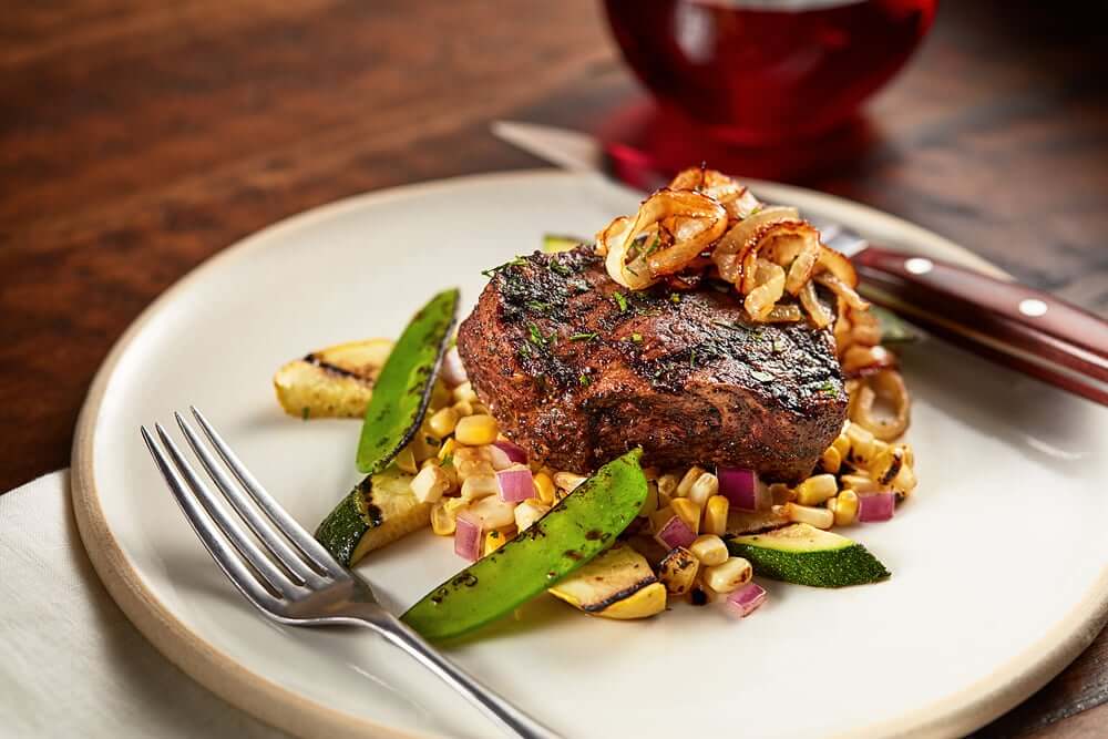 Espresso Rubbed Aussie Grassfed Strip Steak | Aussie Beef & Lamb | Food Service | North America