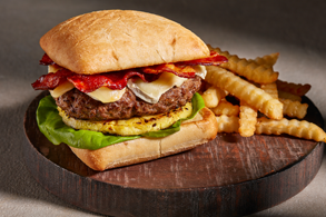 Grilled Aussie Grassfed Beef Pineapple-Brie Burger | Aussie Beef & Lamb | Food Service | North Ameri